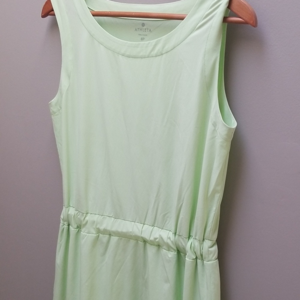 Athleta Astra lime green dress. Size 8P